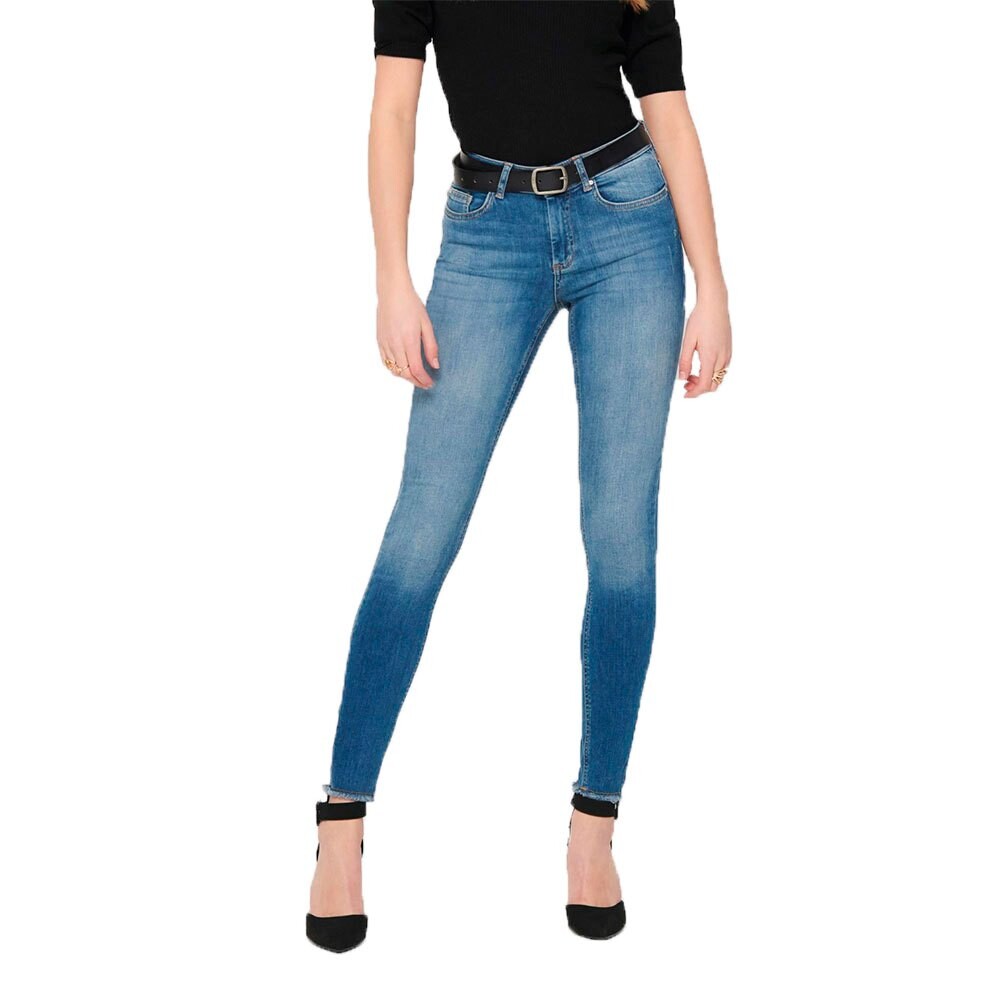 

Джинсы Only Blush Life Mid Waist Ankle Raw REA1303, синий