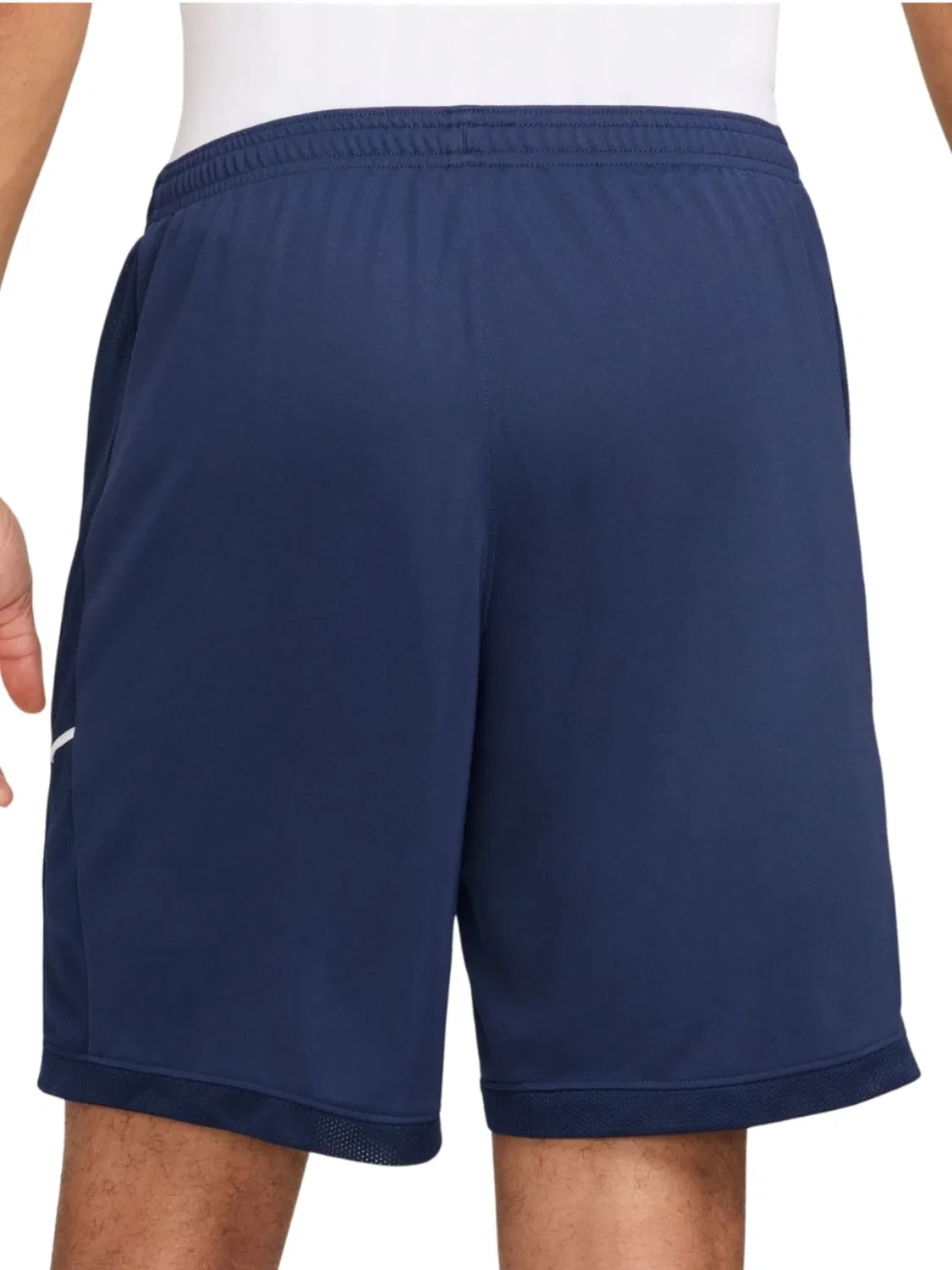 Спортивные шорты NIKE Regular Workout Pants Nike Academy Dri-FIT темно-синего цвета — фото 2