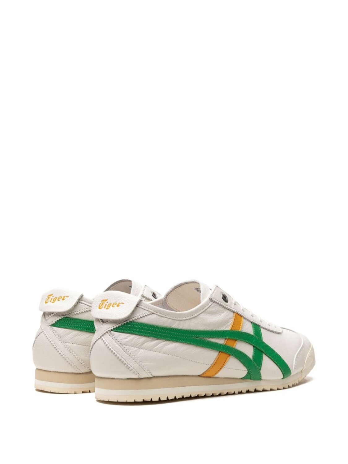 Onitsuka Tiger кроссовки Mexico 66 'Cream/Cilantro Green/Yellow', нейтральный цвет — фото 3