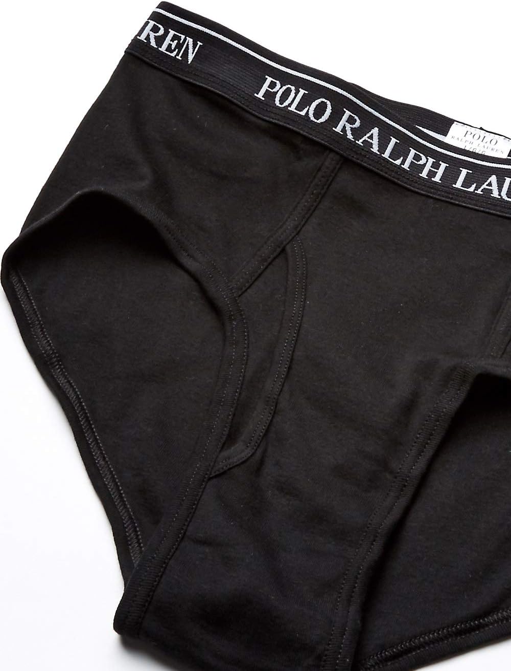 POLO RALPH LAUREN мужские трусы Classic Fit W/ Wicking 4-pack, Black — фото 2