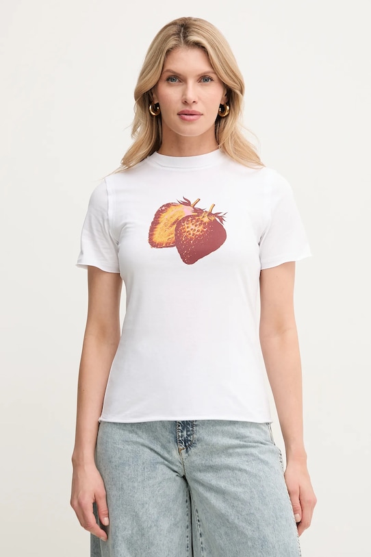 

Майка из хлопка Max&Co., белый