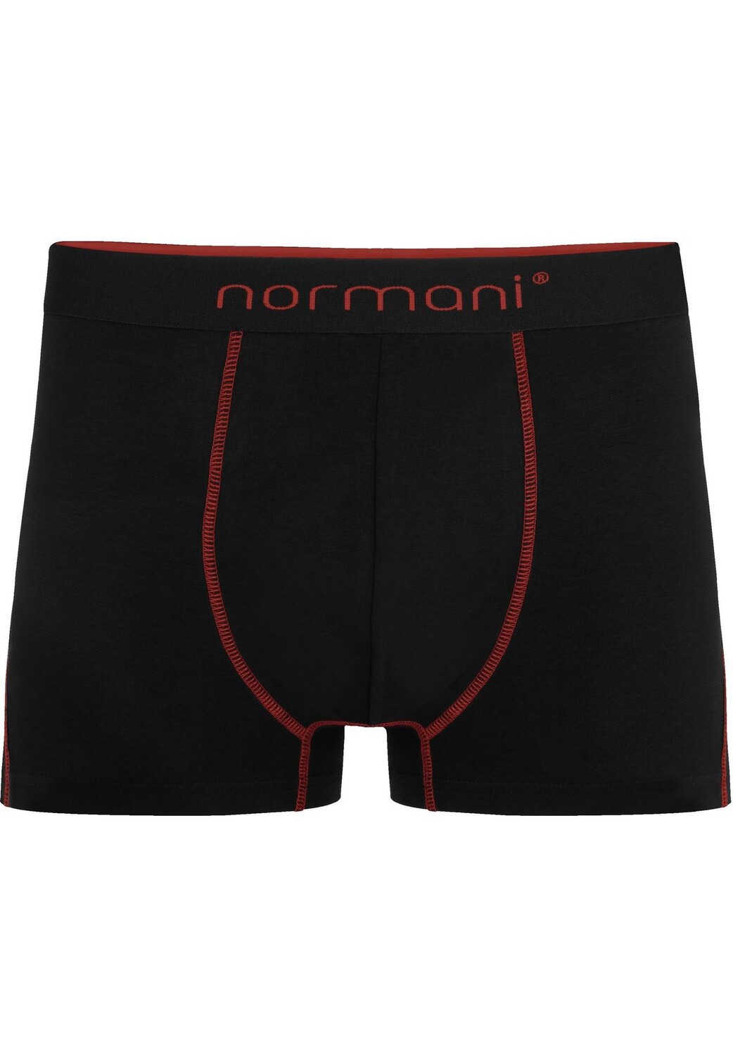 

12 мужских хлопковых боксеров normani, красный