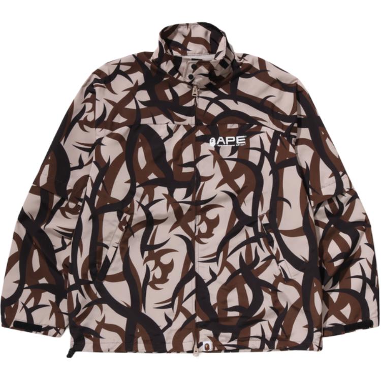 

A BATHING APE Пробный камуфляжный дождевик Bape, Red