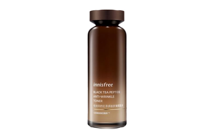 Тоник Innisfree — Тонер YUESHIFENGYIN Black Tea Peptide успокаивающий, подтягивающий, увлажняющий, 160 мл — фото 3