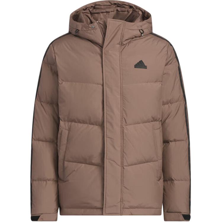 

Унисекс пуховик Stratum темный землисто-коричневый Adidas