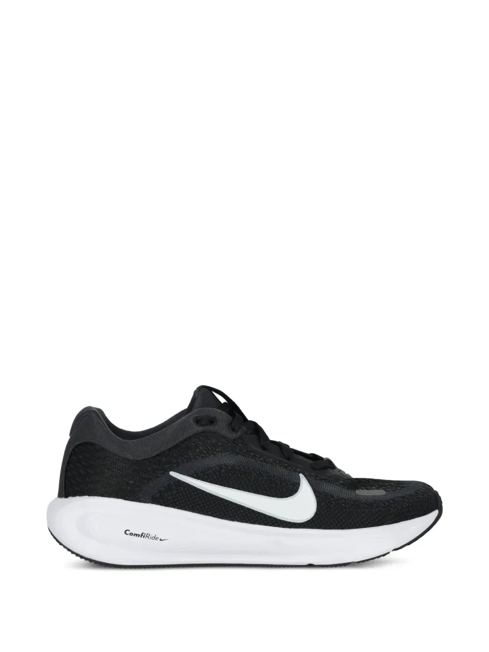 Кроссовки на шнуровке с логотипом Nike Kids, черный — фото 2