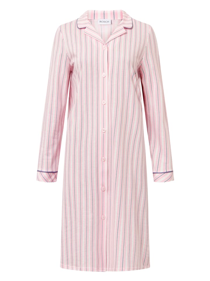 

Ночная рубашка Rösch Basic, цвет rose stripe