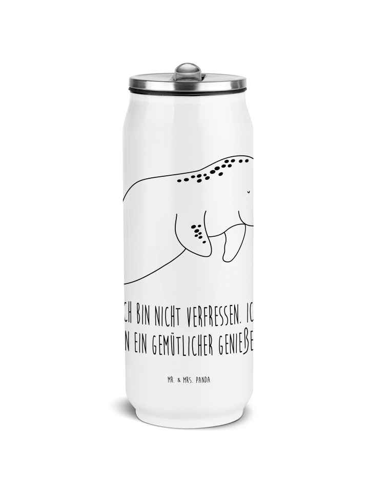 

Mr. & Mrs. Panda Бутылка с водой, ламантин отдыхает, надпись белым цветом