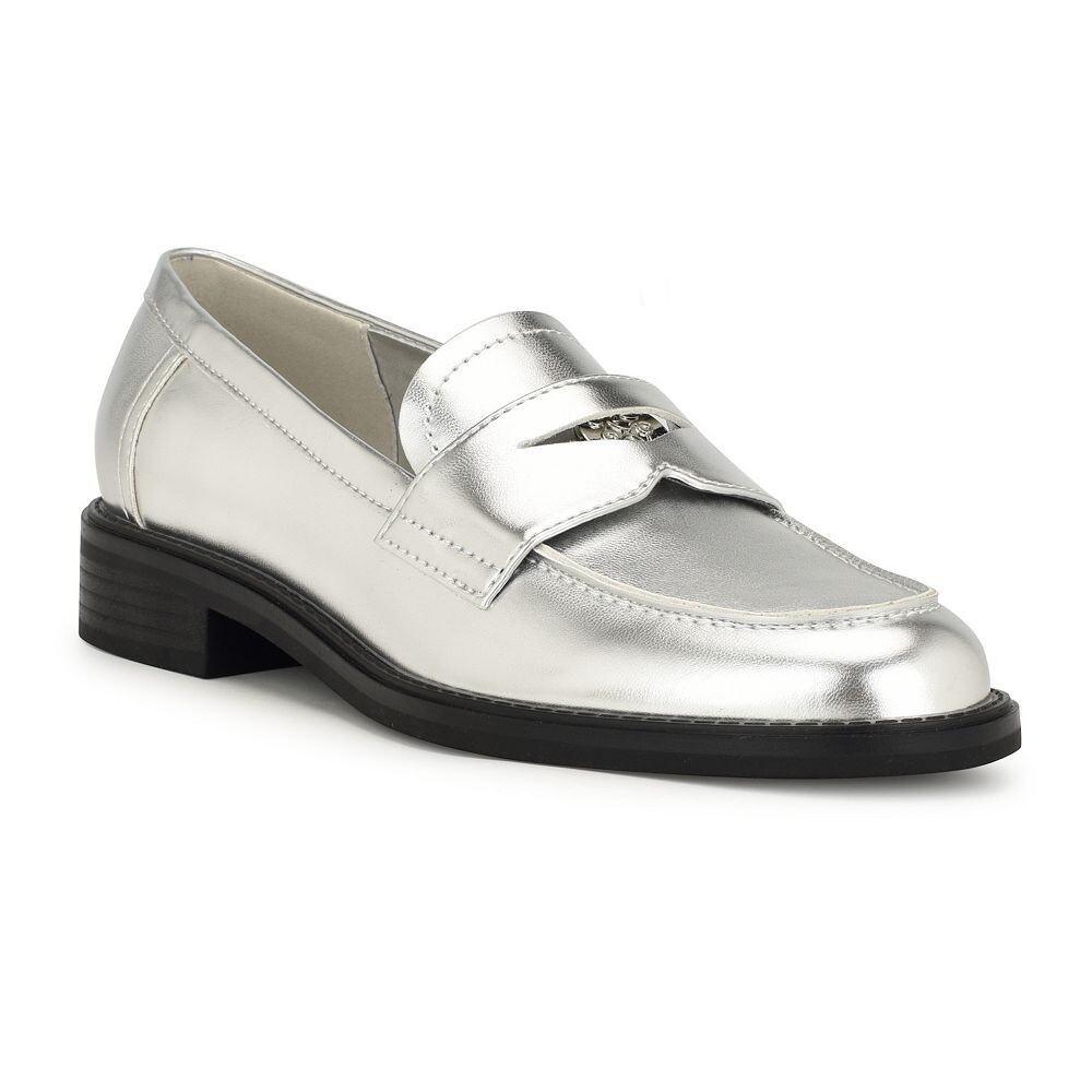 

Женские лоферы Nine West Seeme, цвет Silver