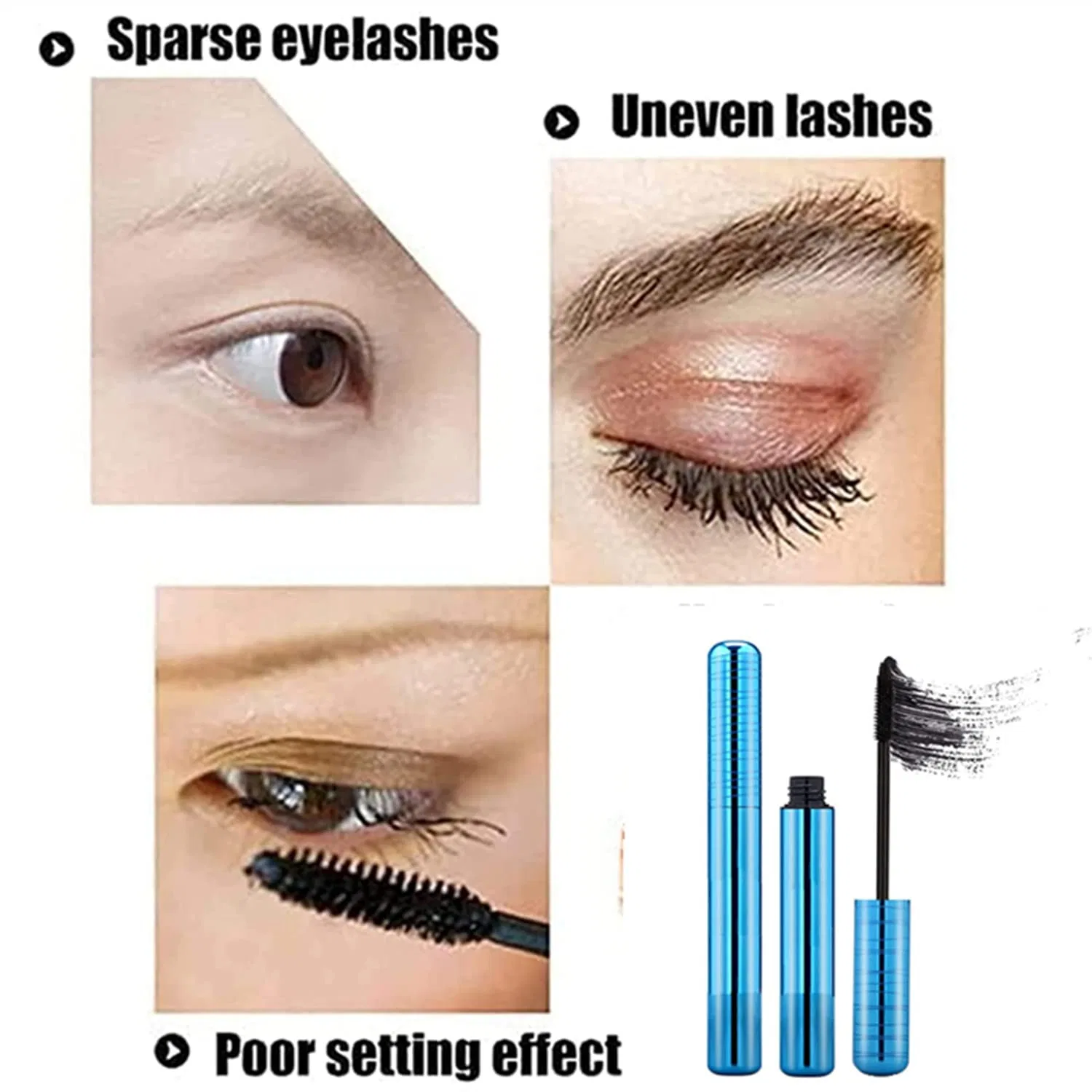 Гипоаллергенная тушь для ресниц «Primelash Mascara» Bamideo, 2 Pieces. — фото 2