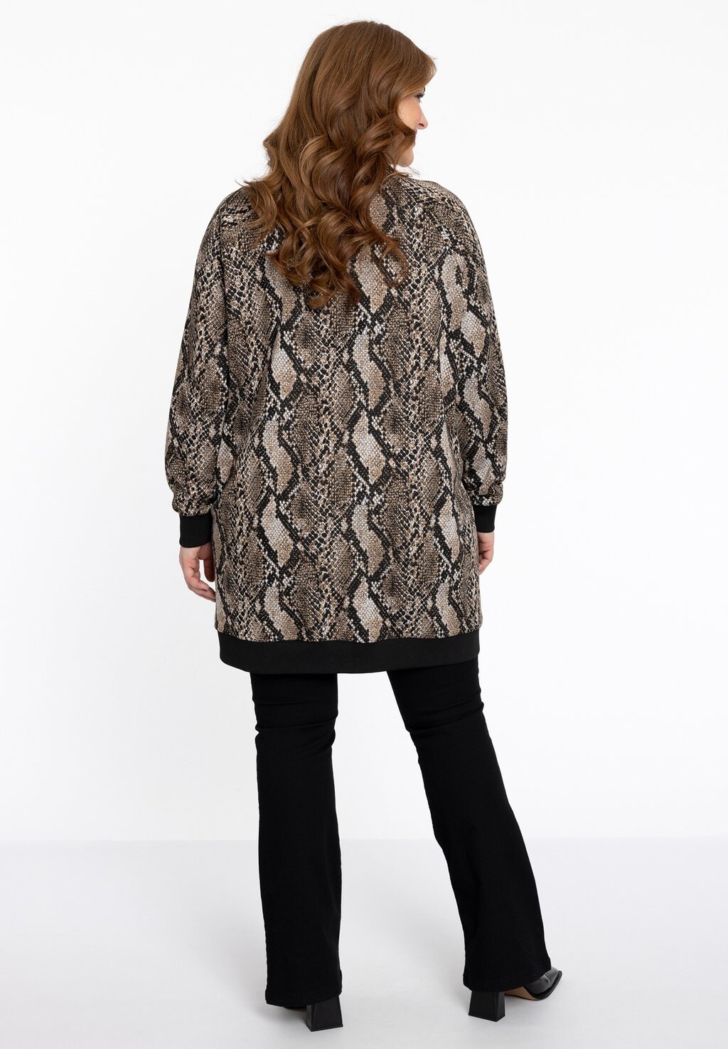 

Куртка-бомбер SNAKE PRINT Yoek, черный