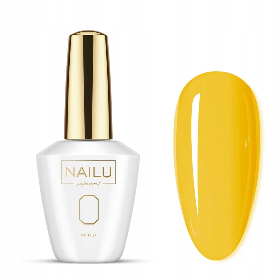 

Nailu #725 Гибридный лак для ногтей горчичного цвета 8 мл