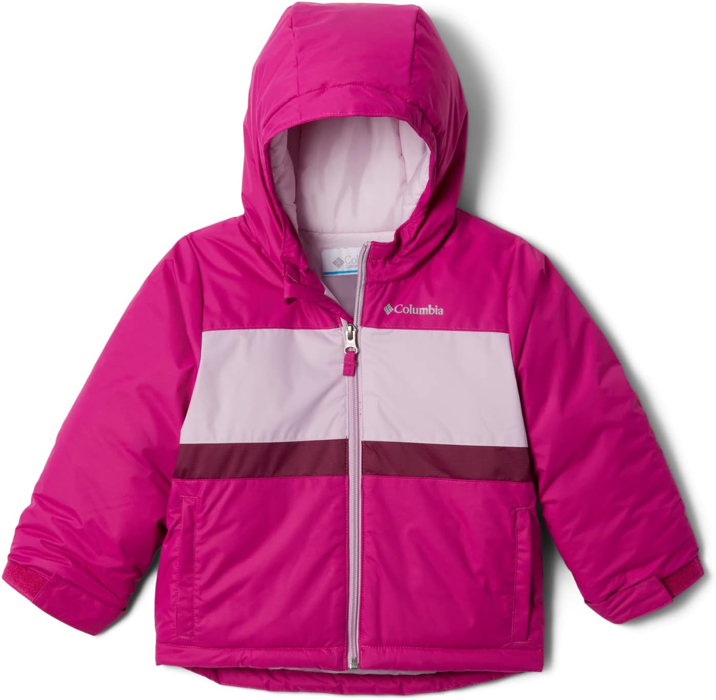 Детская куртка Columbia Valley Runner, Wild Fuchsia/Aura/Marionberry — фото 4