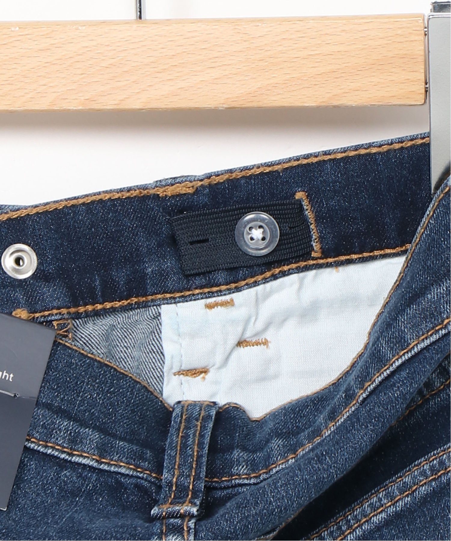 (K) Джинсы Washwell Original Straight Denim (детские) GAP, MEDIUM_WASH — фото 4
