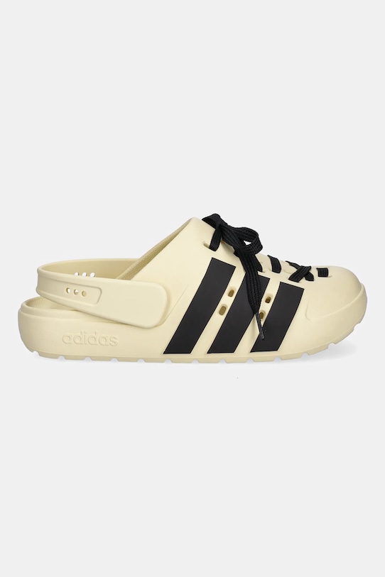Шлепанцы Adilette Clog 2.0 Adidas, бежевый — фото 2