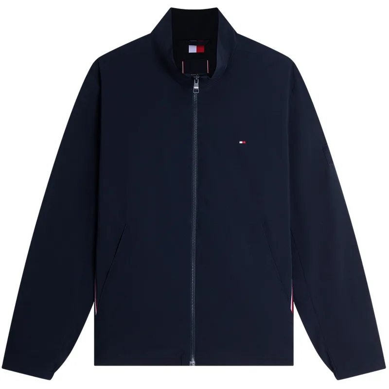 Куртка мужская с воротником стойкой тонкая Tommy Hilfiger, темно-синий DW5