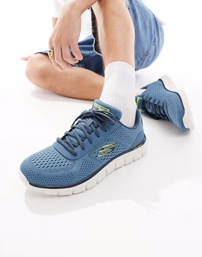 

Кроссовки Skechers Track Leshur серо-коричневого цвета