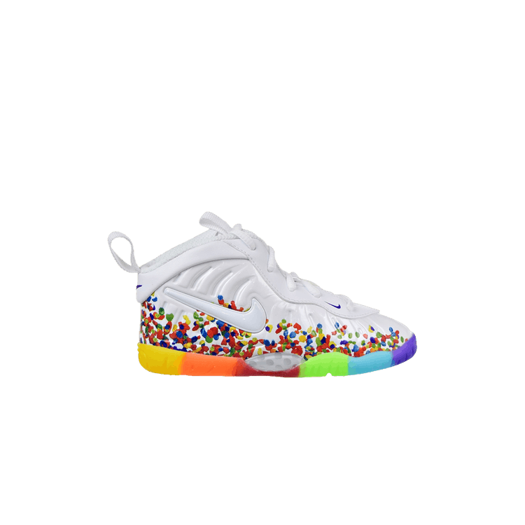 

Кроссовки Nike Little Posite Pro TD 'Fruity Pebbles', белый