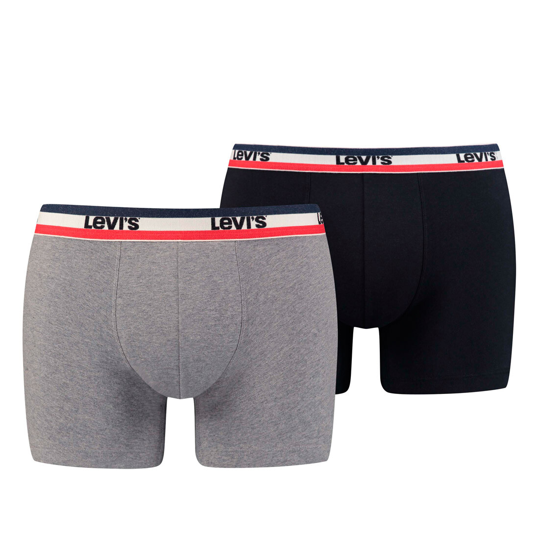 

Боксеры Levi´s BoxershortsLEVIS Men Sprtswr Logo Boxer 2PinBlack / Grey Melange, цвет BoxershortsLEVIS Men Sprtswr Logo Boxer 2PinBlack / Grey Melange