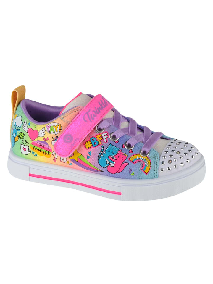 

Низкие кроссовки Skechers Twinkle Sparks BFF Magic, разноцветный