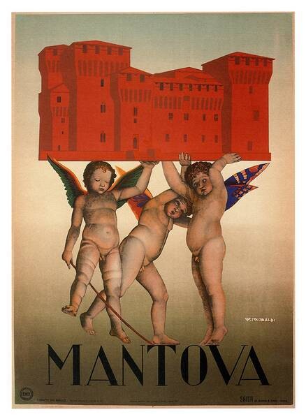 

Картина на холсте LegendArte Mantova, многоцветный