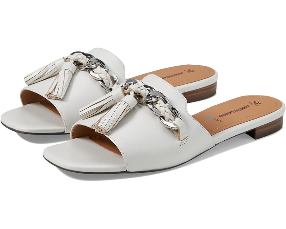 

Сандалии Johnston & Murphy Lilly Chain Slide, белый