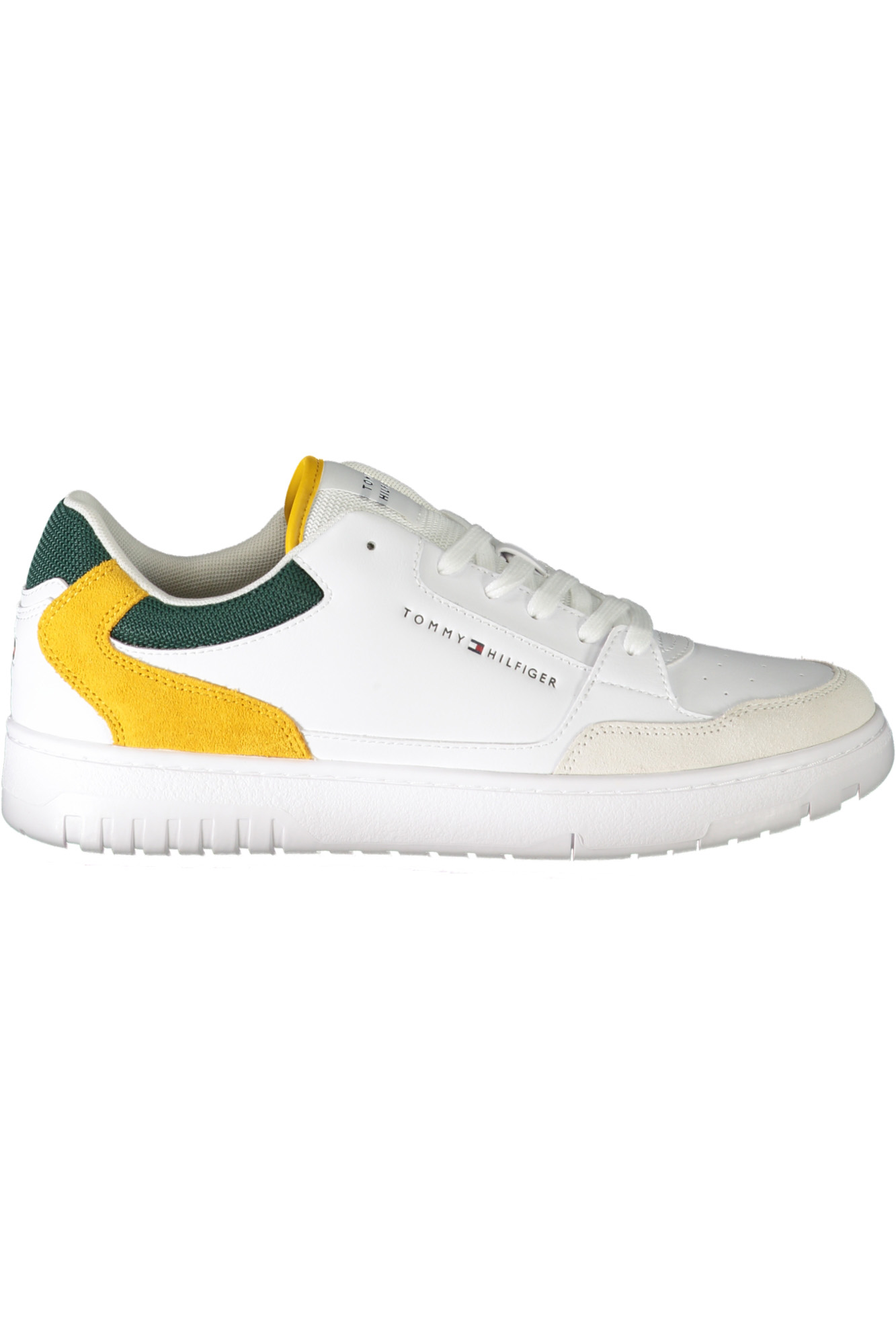 

Кроссовки мужские спортивные Tommy Hilfiger, белый / синий / желтый