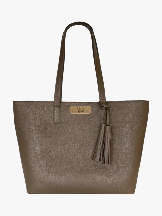 

Сумка-тоут Kate из кожи Apatchy London, Mink