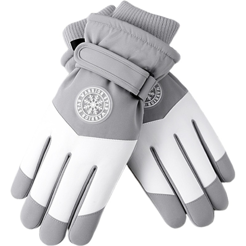 

Спортивные перчатки из полиэстера Unisex WARRIOR, белый серый мультиколор