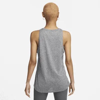 Футболка Nike Dri-FIT, цвет Black/Pure/Heather/White — фото 2