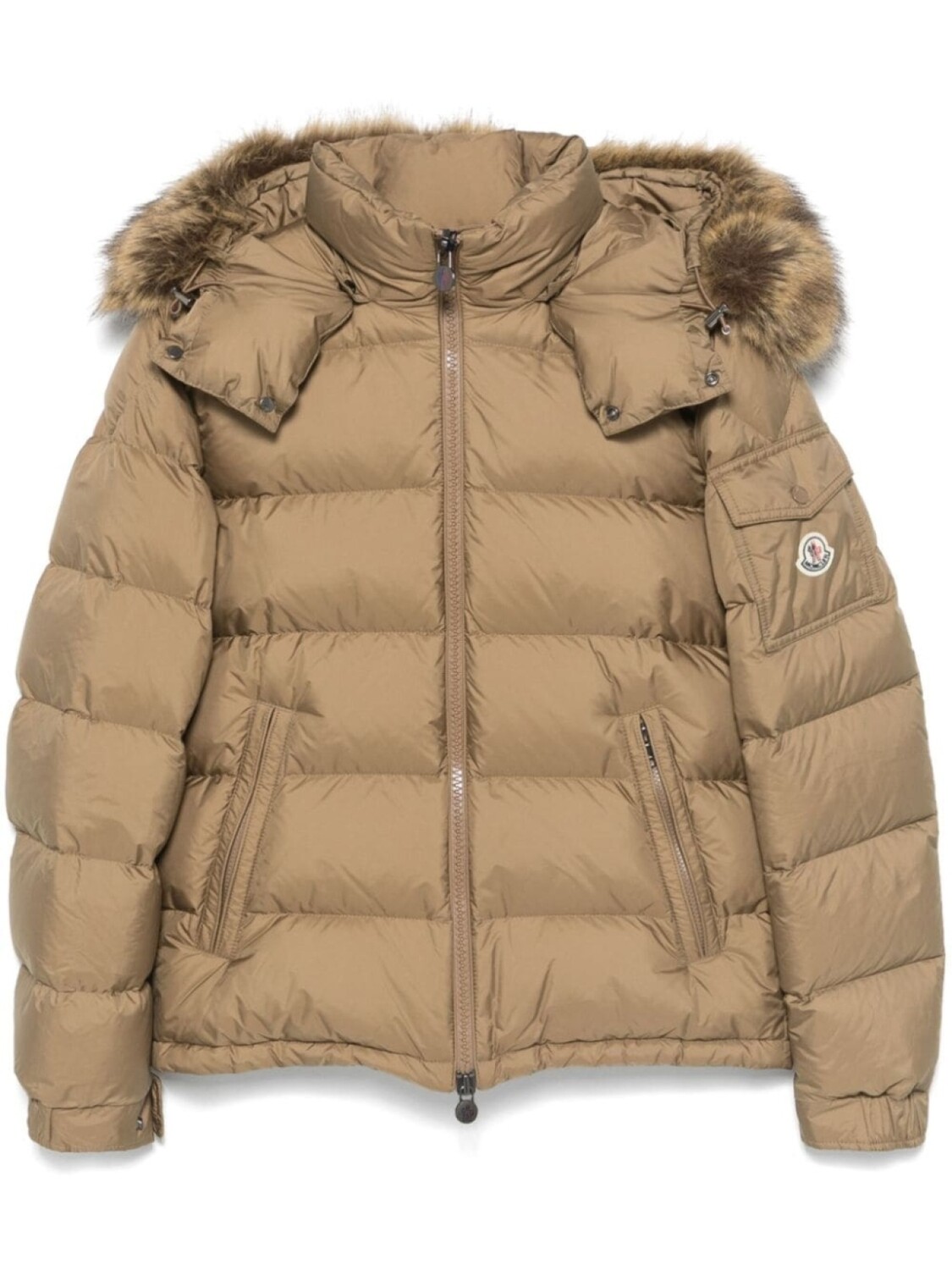 

Пуховик Moncler Mayaf, серый