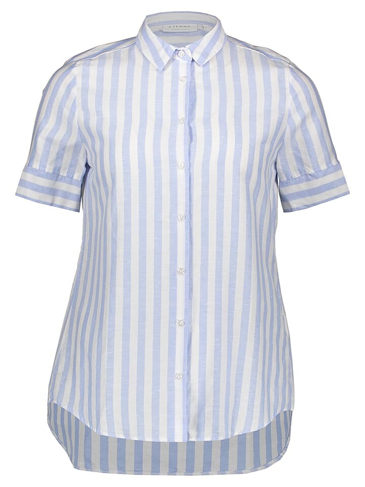 

Блуза Eterna Regular fit, цвет weiß/hellblau