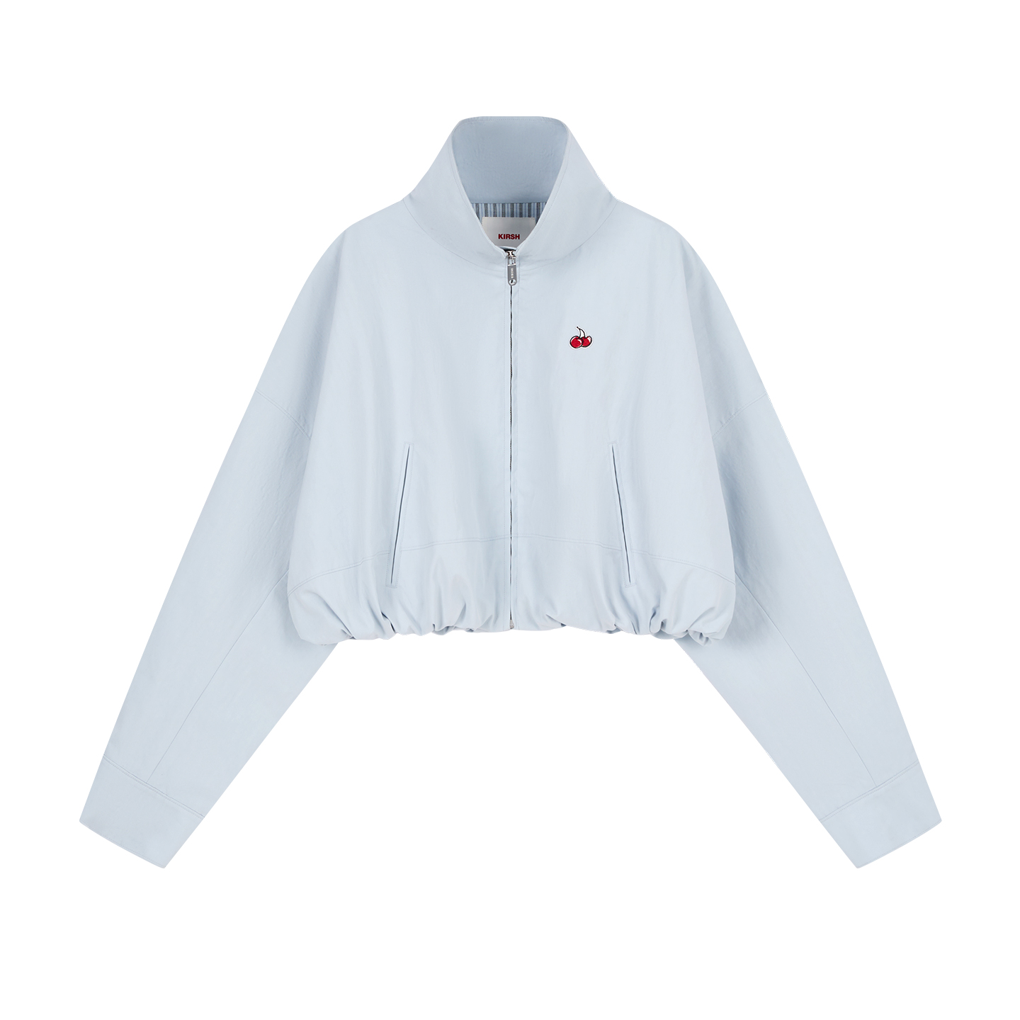 

Kirsh Куртка женская Light Blue Stand Collar Moderate Others