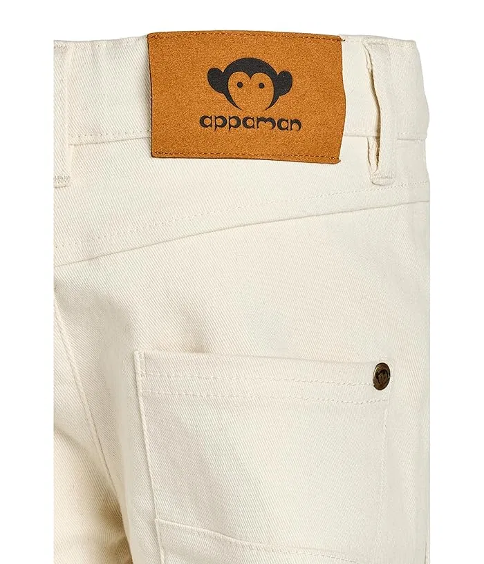 Брюки из твила Commuter Twill Pants Appaman Kids, Eggwhite — фото 3