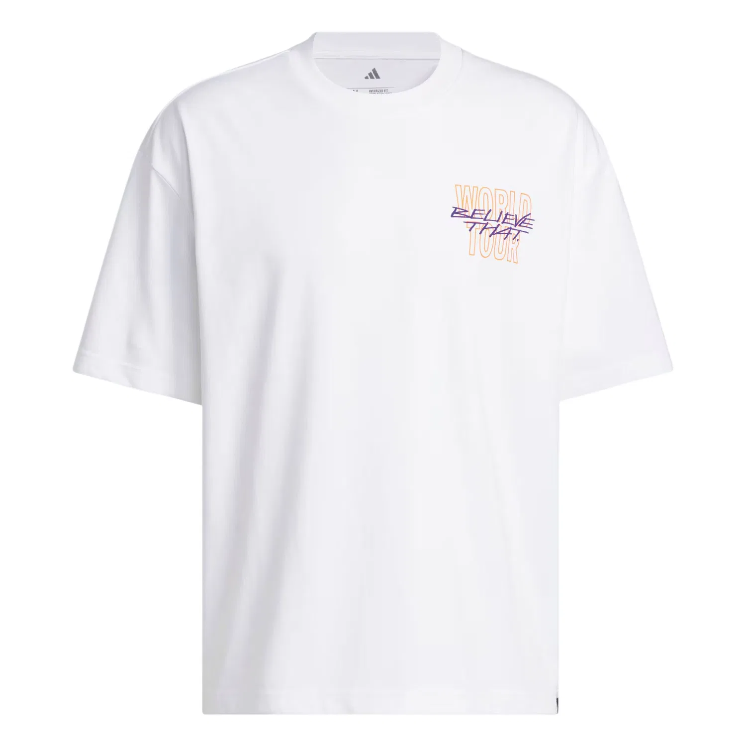 Футболка Anthony Edwards ATL2WRLD, мужская Adidas, White