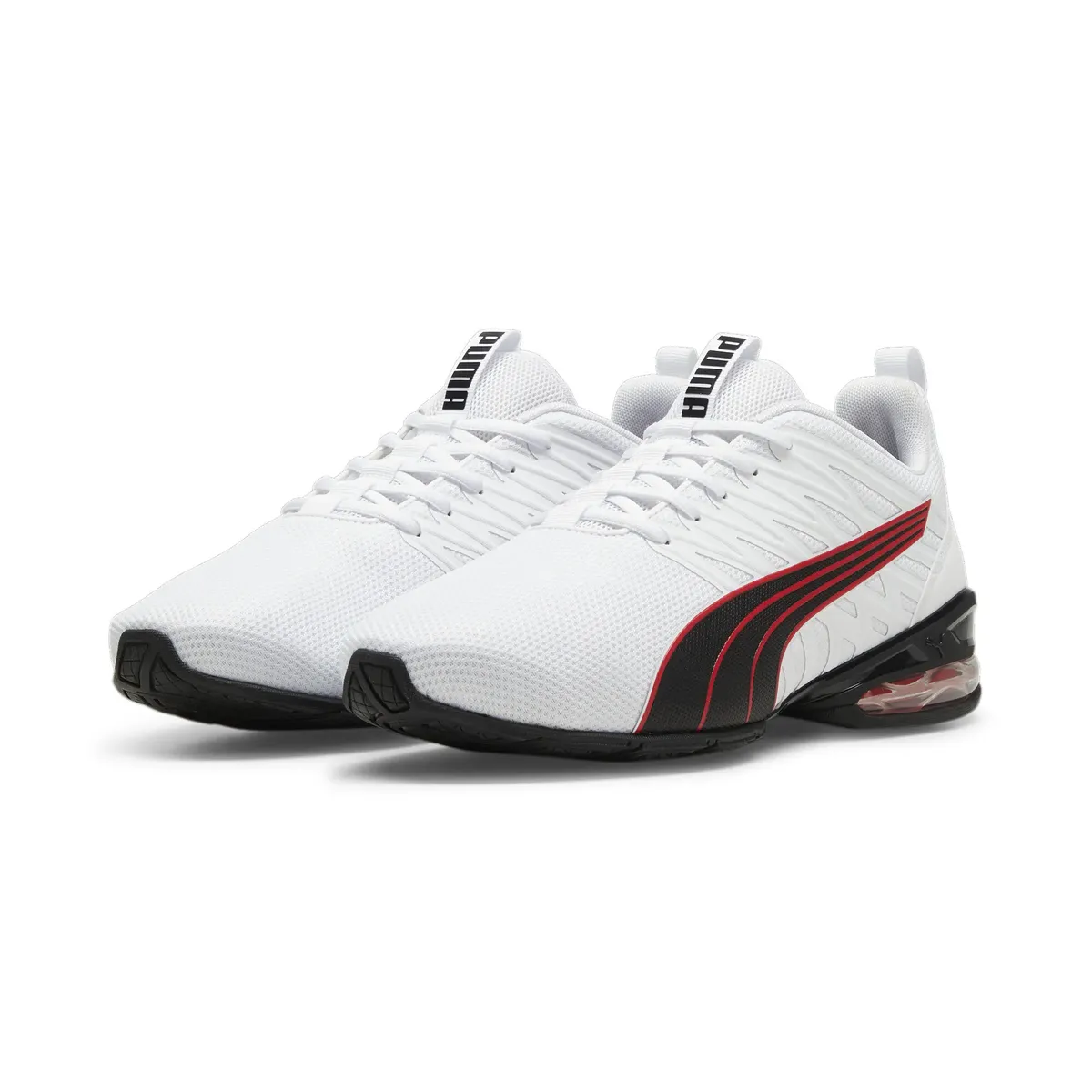 

Кроссовки PUMA "VOLTAIC EVO LIGHT", цвет Puma White- Puma Black-For All Time Red