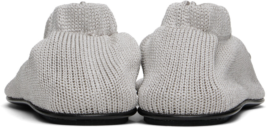 Серые балетки «The Knitted» TOTEME — фото 2