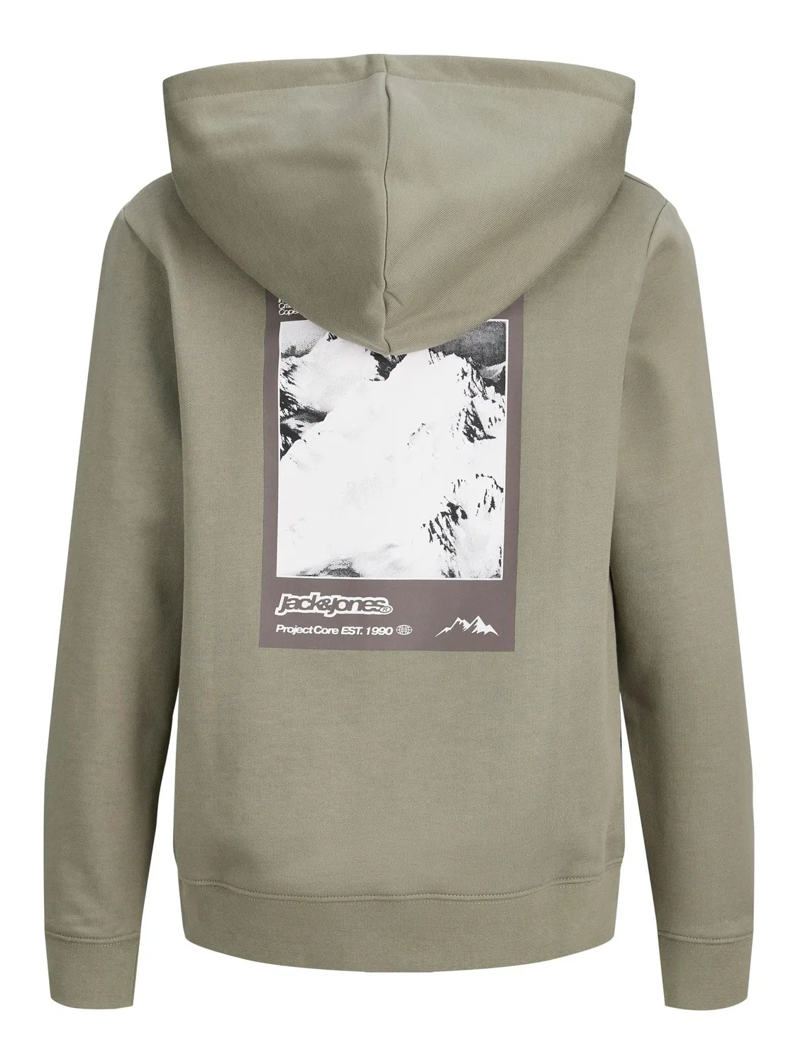 Худи из хлопка JACK & JONES Junior, ветвир — фото 2
