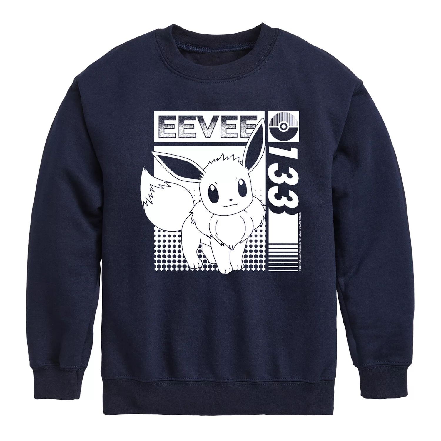 

Мальчики 8–20 лет Pokemon Eevee 133, флис Licensed Character, синий