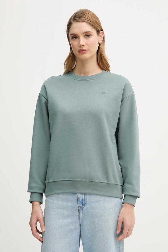 

Толстовка Calvin Klein Jeans, бирюзовый
