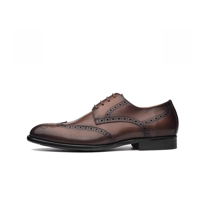 

Bansley Мужские туфли для костюма низкие темно-коричневые, цвет Dark Brown