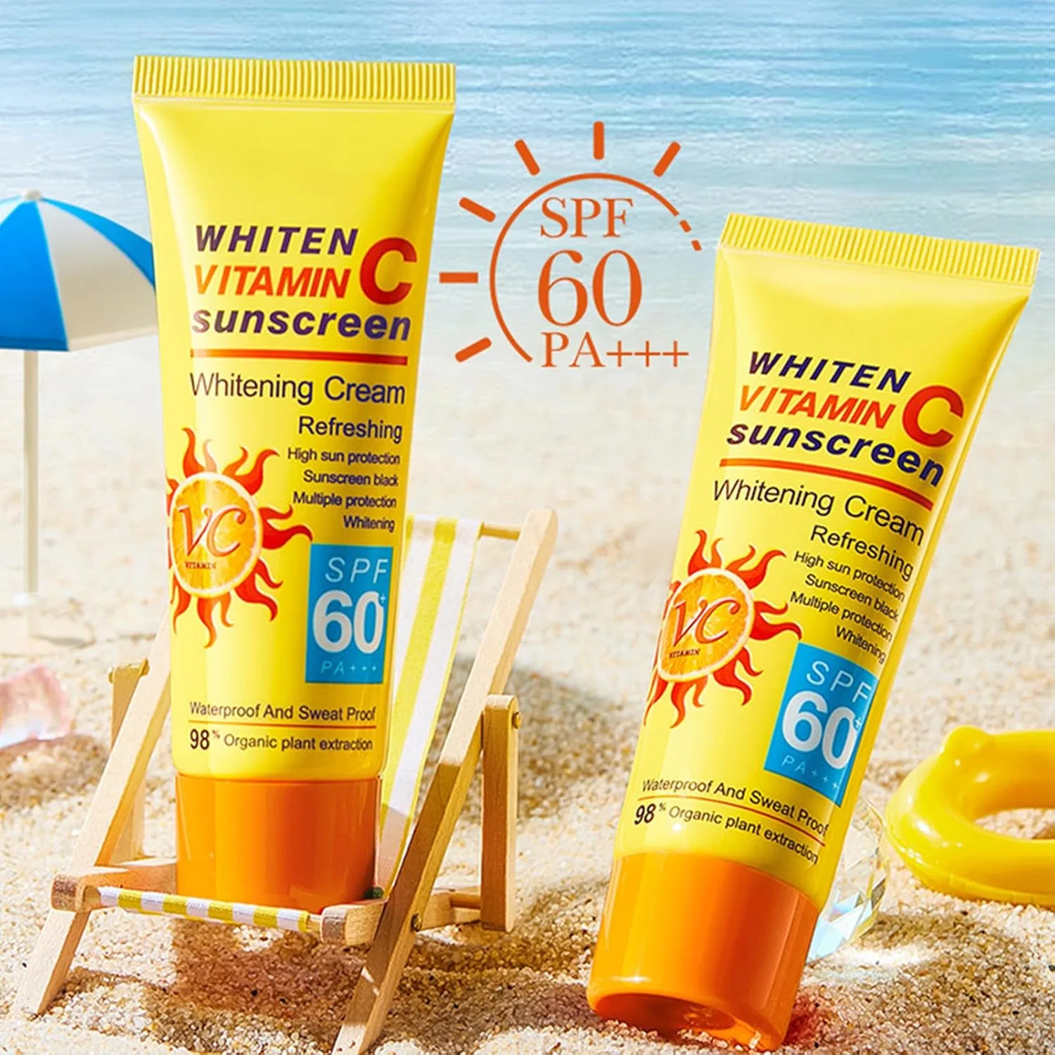 Солнцезащитный флюид с витамином C SPF 60+ Luthasolic — фото 4