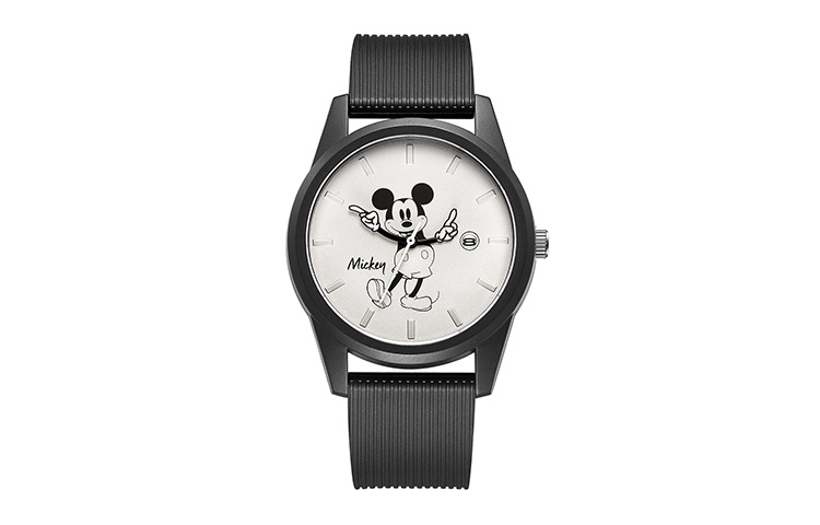 

Disney Часы Mickey Series Quartz Movement Resin Strap Watch Unisex White Dial