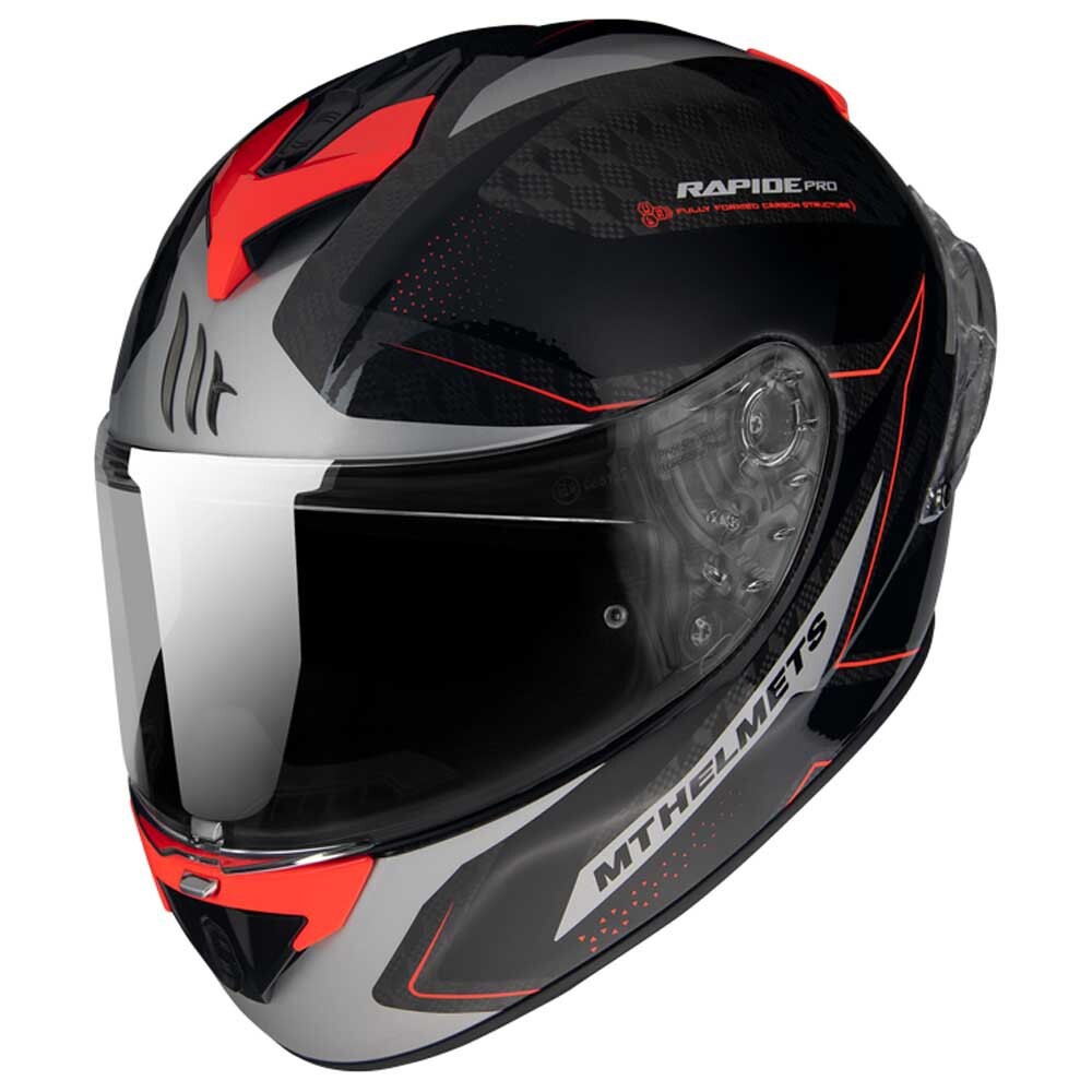 

Шлем полнолицевой MT Helmets FF104PRO Rapide Pro Master B5, черный