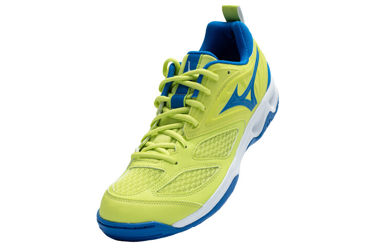 Кроссовки Mizuno для тренировок унисекс, Deep Royal Blue/Sail/Vintage Green — фото 2