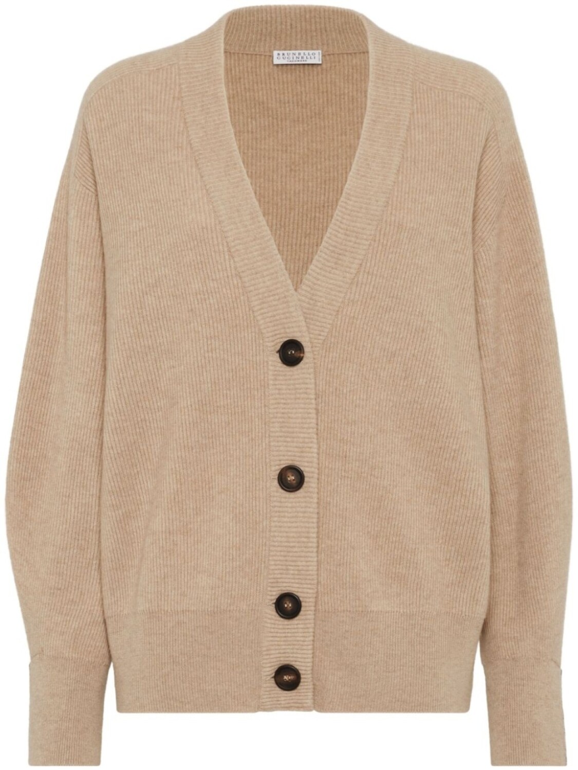 

Кашемировый кардиган Brunello Cucinelli, нейтральный цвет