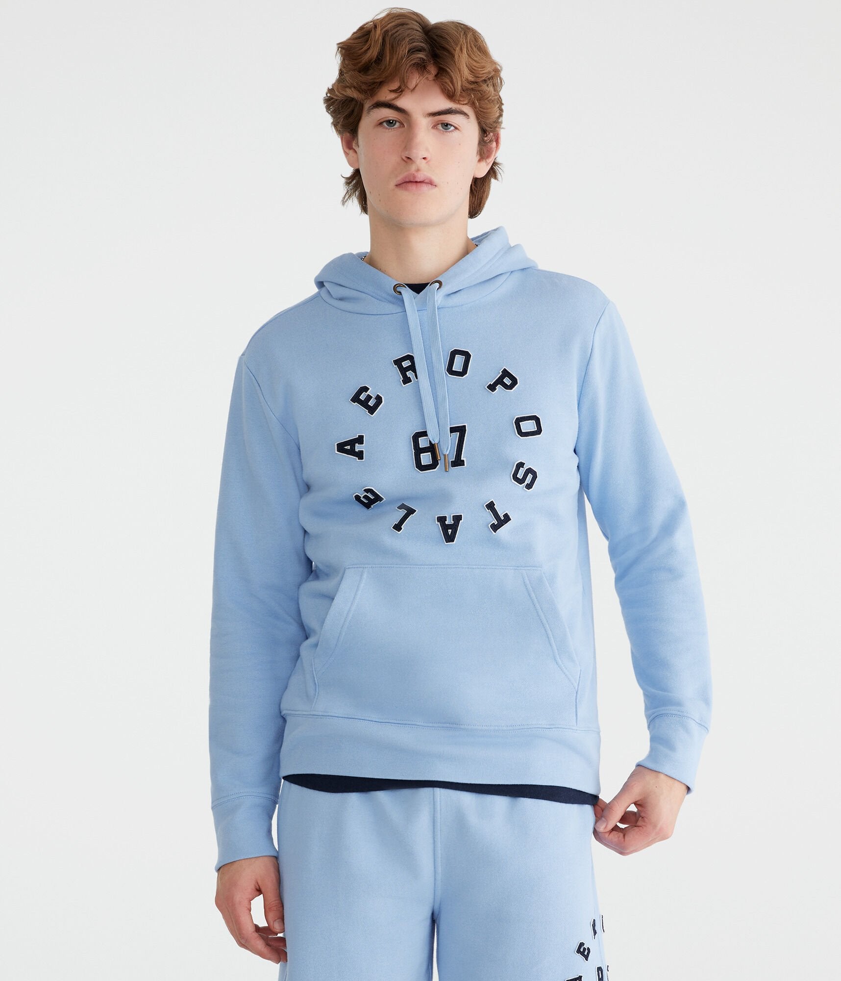 

Толстовка мужская Aeropostale, светло-голубой