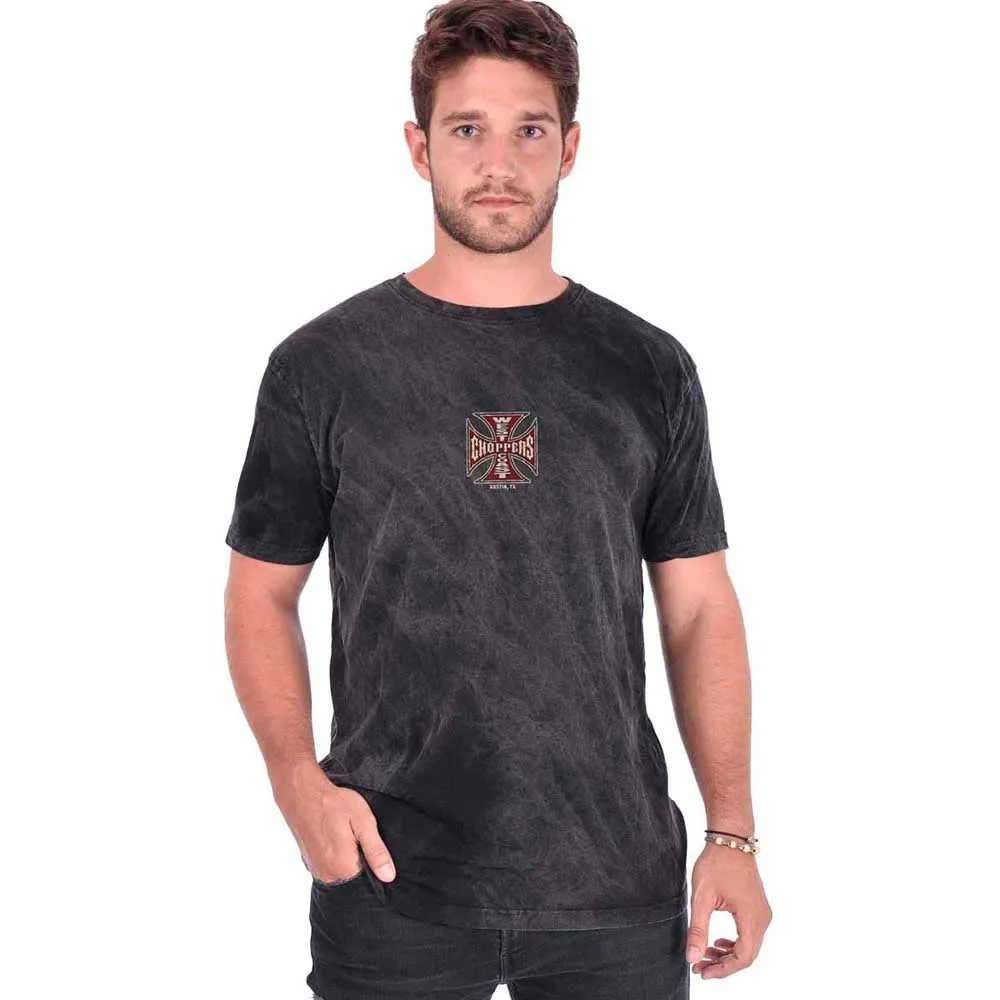 

Футболка с коротким рукавом West Coast Choppers Motorcycle Co, серый