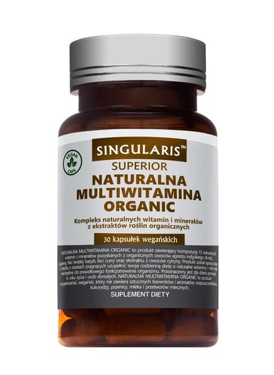 

Singularis Superior, Органические натуральные поливитамины, 30 капсул