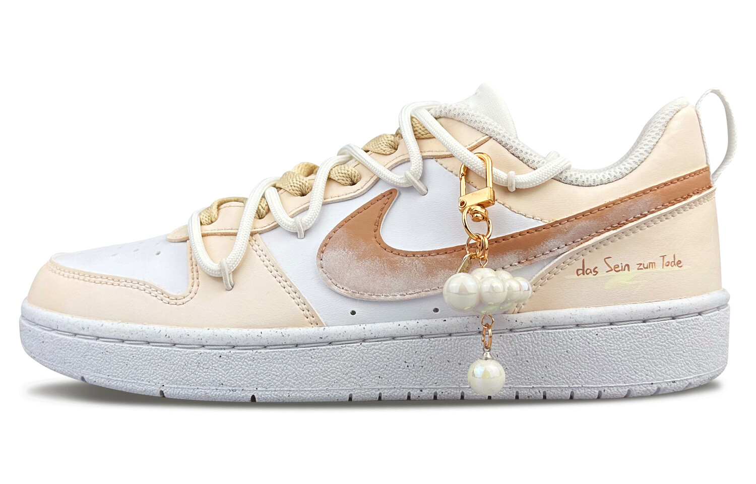 

Кроссовки для скейтборда Court Borough женские, низкие, оранжевый/белый Nike